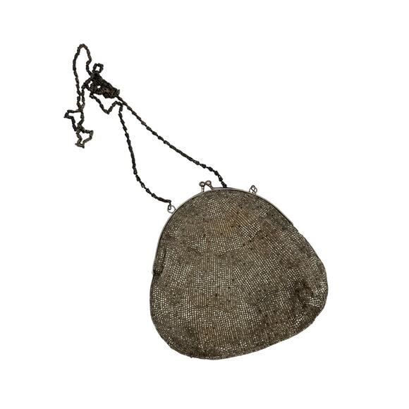 Vintage Walborg Womem's Gold Beaded Evening Shoulder Bag - Picture 2 of 7